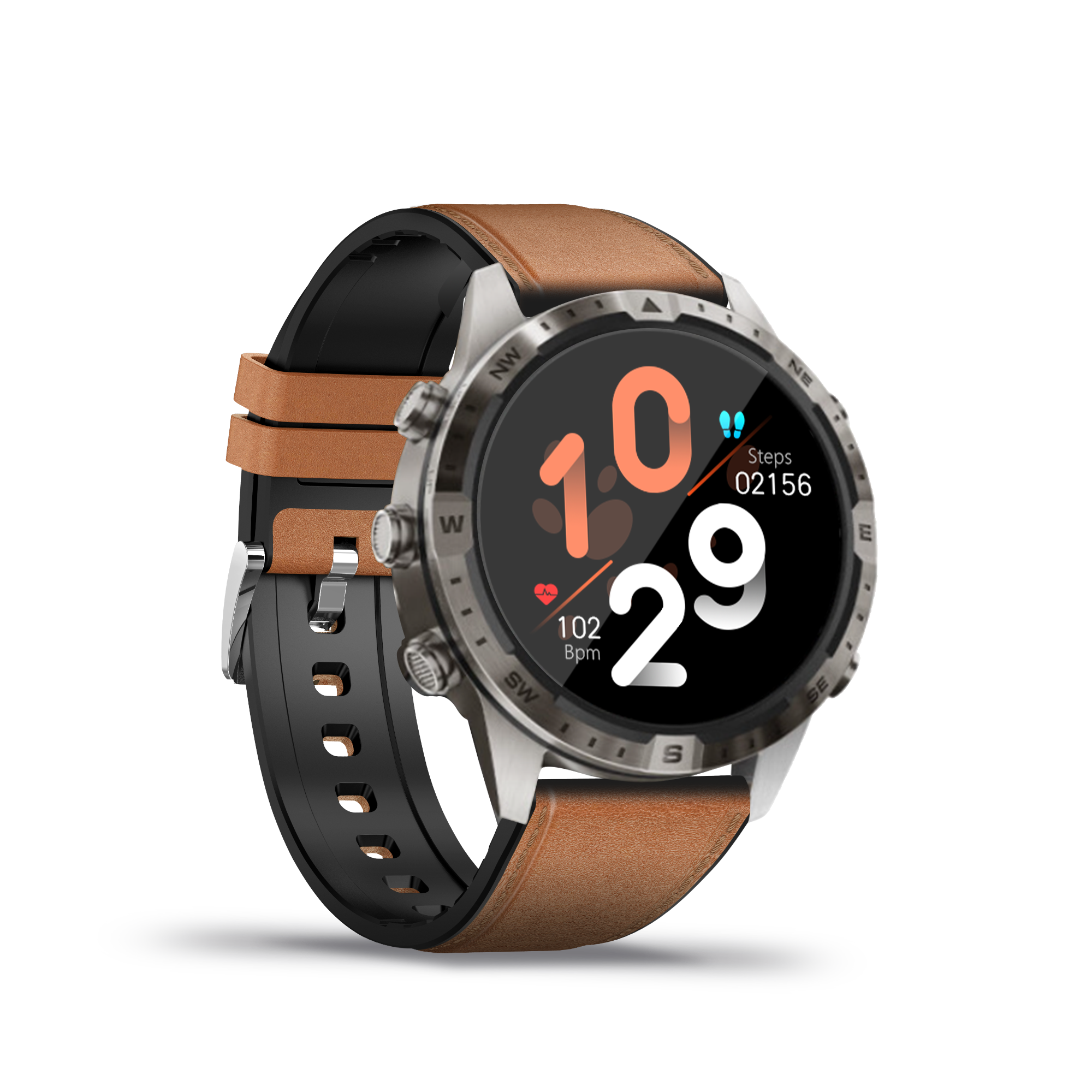 2023 New 1.6 Inch Hamtod Gt45 Wireless Call Heart Rate Blood Oxygen Monitoring 1.6 Inch Waterproof Smart Watch