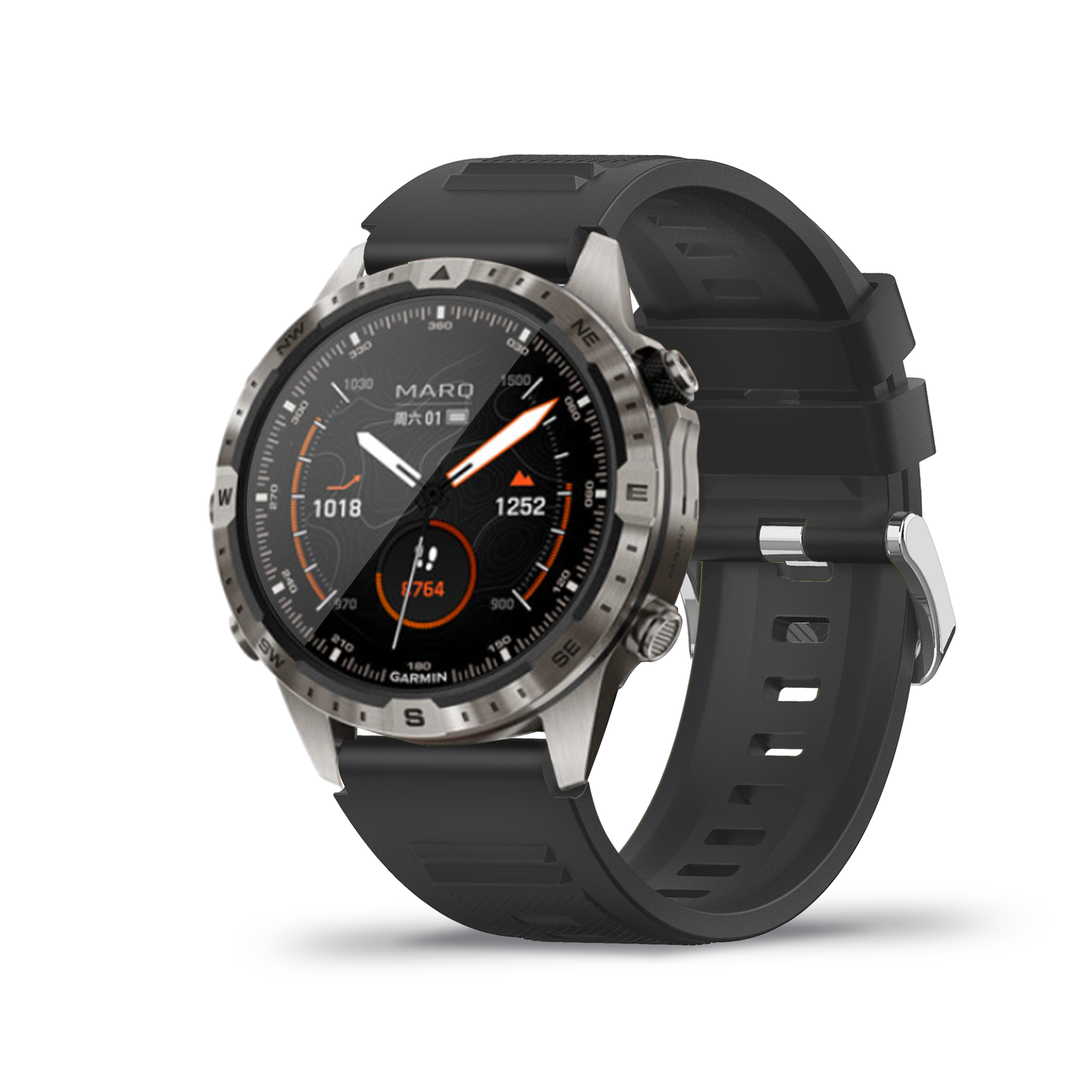 2023 New 1.6 Inch Hamtod Gt45 Wireless Call Heart Rate Blood Oxygen Monitoring 1.6 Inch Waterproof Smart Watch