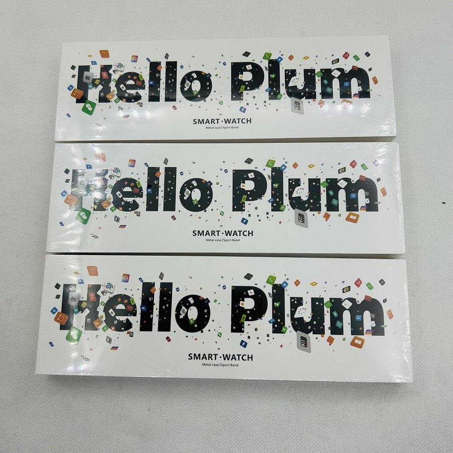2024 Latest Serie 10 Smartwatch Hello Plum 46mm 2.04" Amoled H15 PRO Montre Relojes intelligent Hello Plum Smart Watch S10