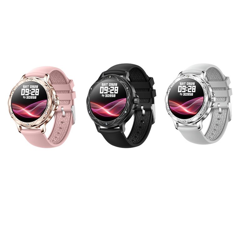 Women Hot Selling DW23 1.2 Inch BT Call Smart Watch for Lady Multiple Sports Modes Health Monitor Sport Reloj Smartwatch