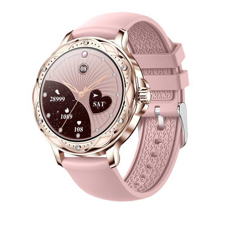 Women Hot Selling DW23 1.2 Inch BT Call Smart Watch for Lady Multiple Sports Modes Health Monitor Sport Reloj Smartwatch