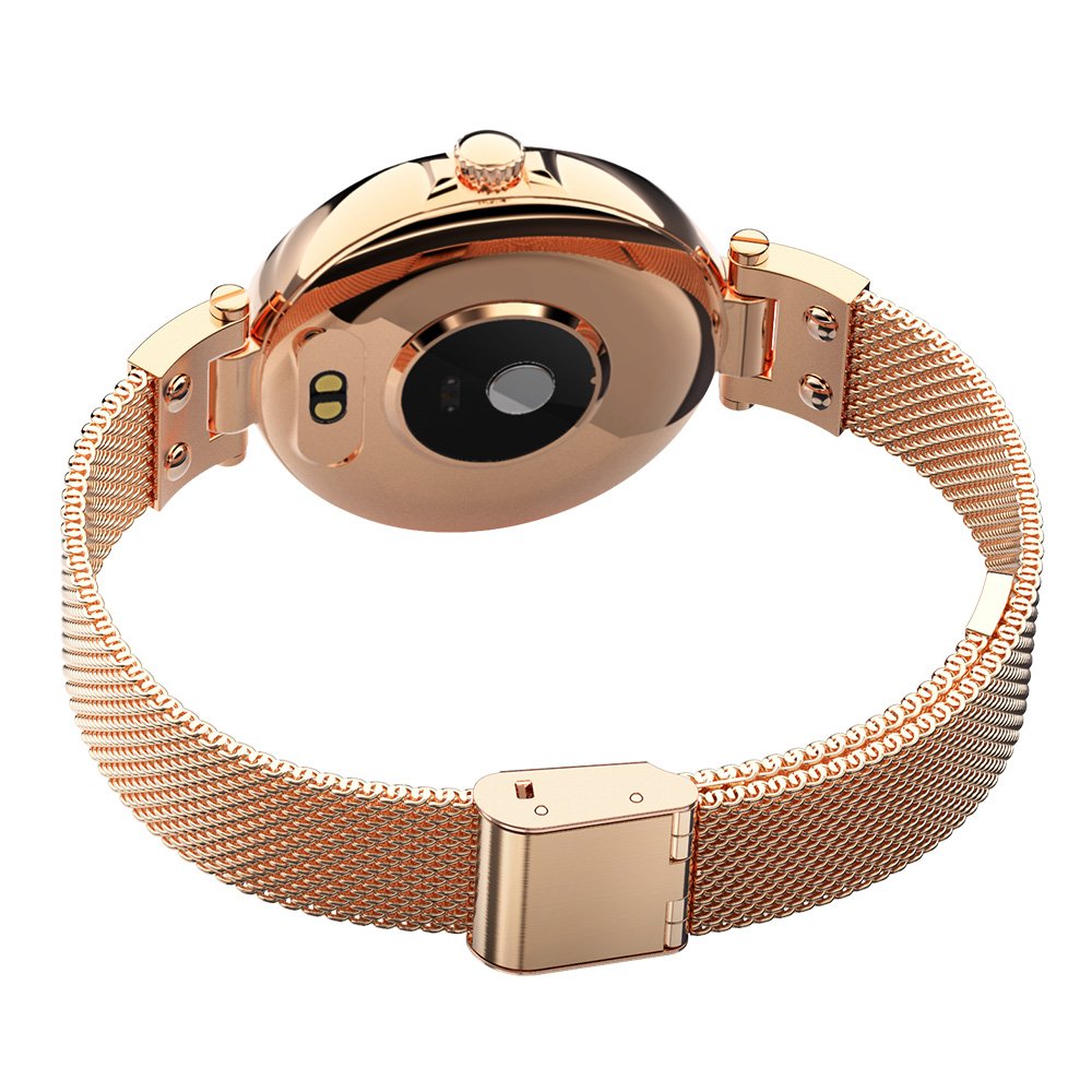 SMA Smart Care Smart Care Lady Smart Watch R6 Round Smart Watch Compatible IOS Android Smartwatch Lady