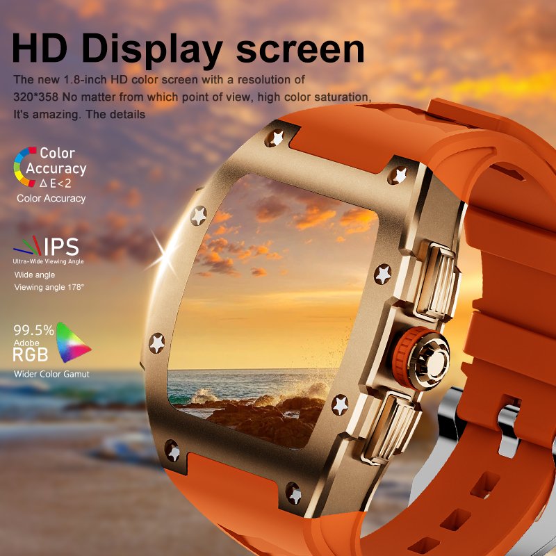 WS-51 Richard Health monitor Outdoor Smart watch IP67 Waterproof Reloj inteligente Sleep Fitness tracker Sports WS51 Smartwatch