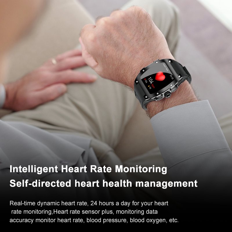 WS-51 Richard Health monitor Outdoor Smart watch IP67 Waterproof Reloj inteligente Sleep Fitness tracker Sports WS51 Smartwatch