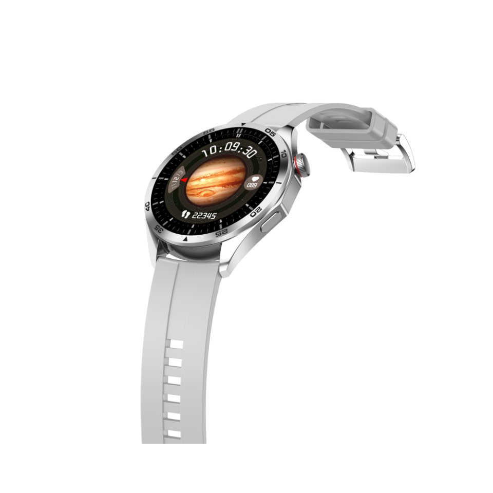1.5inch touch screen 200mah battery round face smartwatches sports music player wireless charge GT4 MAX smart watch