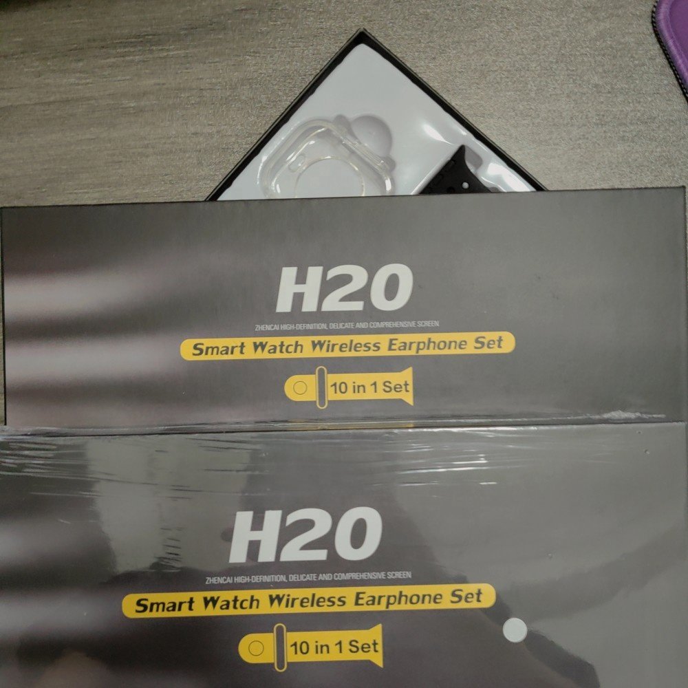 H20 Ultra 10 1 Smart Watch 7 straps 49mm Earphone Earbuds Full Touch Screen Dual Camera Fitness Protective Case Android