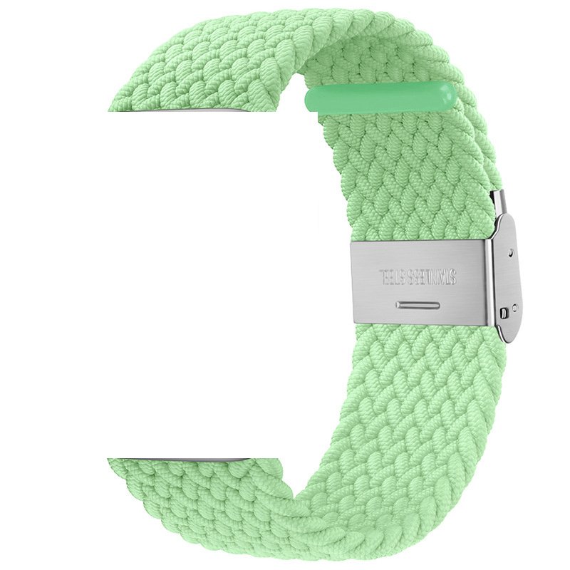 Multicolor Braided Nylon Loop Watch Band for Apple Watch 38mm 45mm Elastic Adjustable Nylon Watch Strap for iwatch 5 7 9 ultra