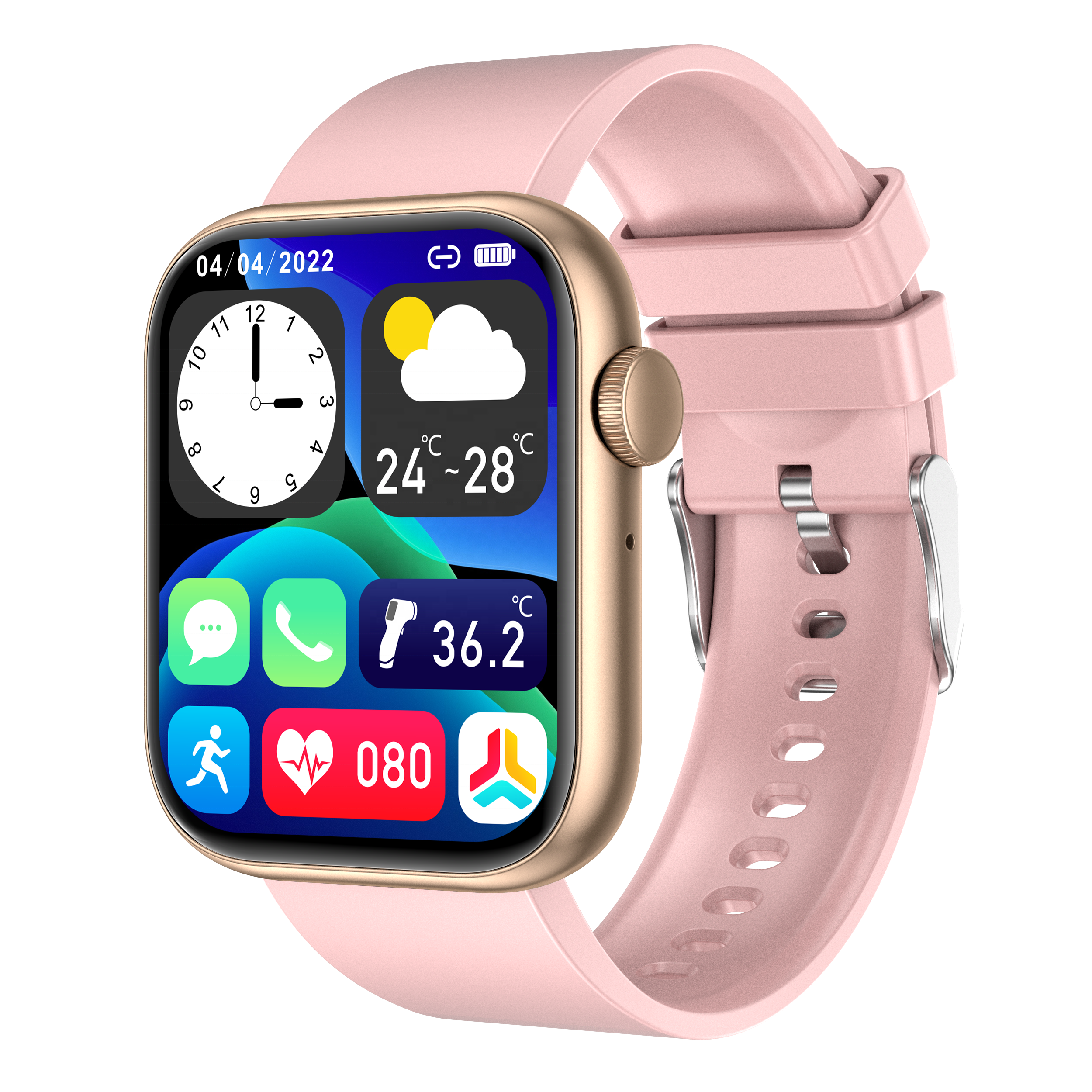 2023 best Hot Sales 1.85 Inch Smart Watch QX7 BT Calling Music Recording IP67 Sport SmartWatch For phone
