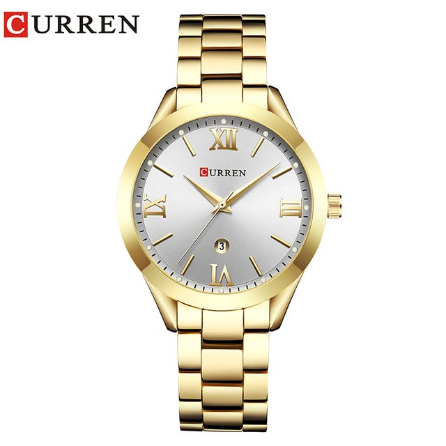 Curren 9007 Rose Gold Watch Women Watches Ladies Steel Women Montre Femme Bracelet Watches Female Clock Relogio Feminino