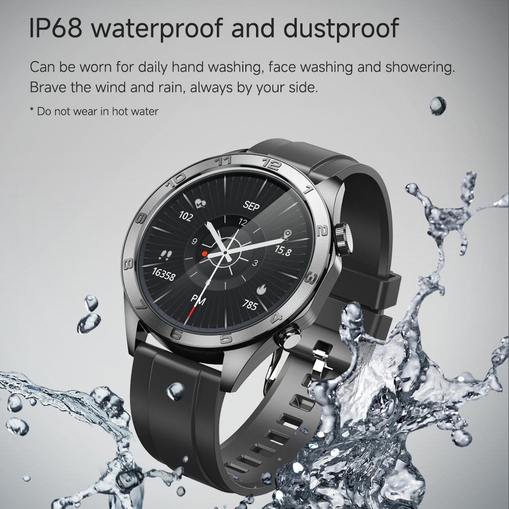 2024 Business Smart Bracelet Fitness Tracker V312 Touch Blood Pressure Calories Sleep Monitor Heart Rate Men Smart Watch