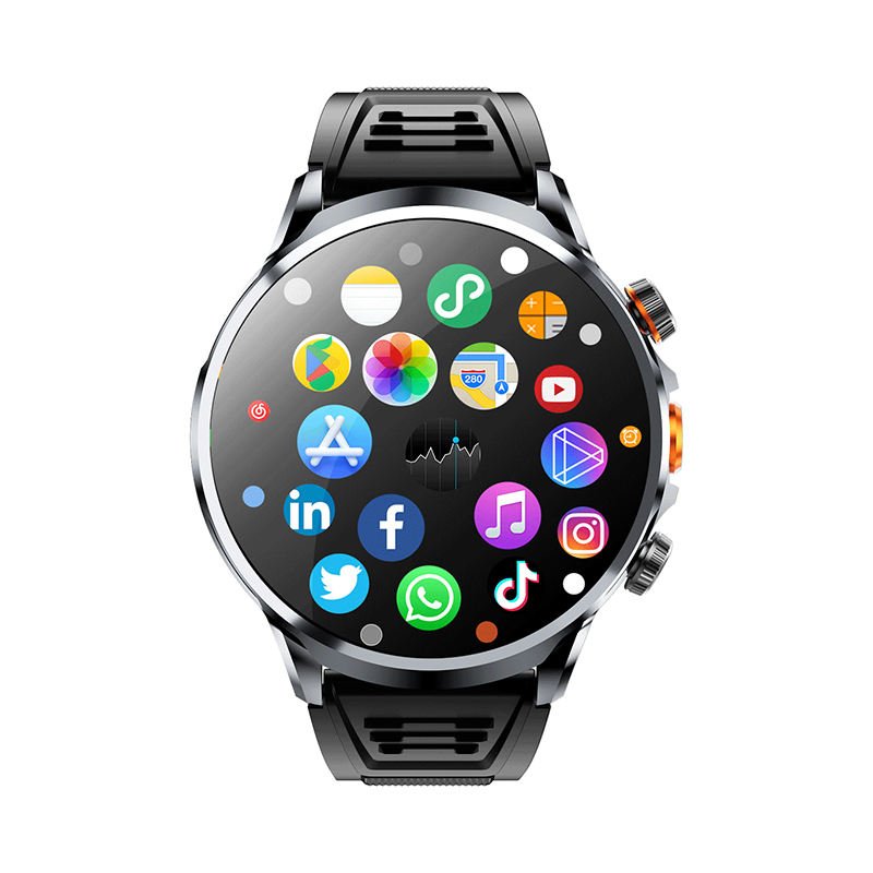 New 4G Smartwatch H18 with 1.85inch Large Display Memory 2G+32G System Android 8.1 Camera 2.0MP GPS Video Call Smart Watch 2024