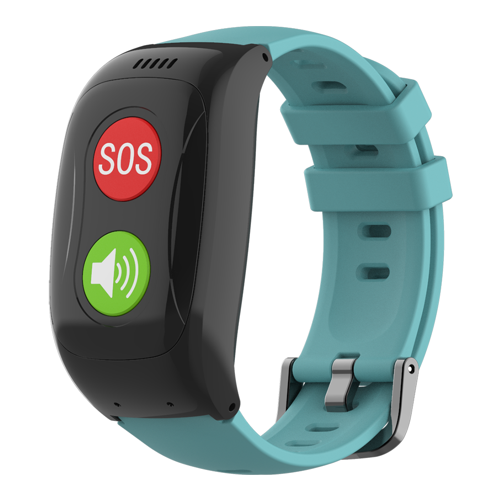 4G GPS Tracking Watch for Adults Heart Rate Blood Pressure Sim Card Smart Watch