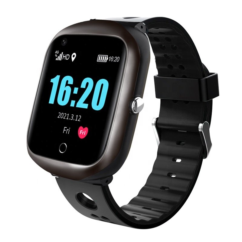 2024 GPS 4G WiFi LBS Location FA66S Smart Watch with Fall Detection Alarm SOS Calling Health Monitoring for Elderly Care Safety