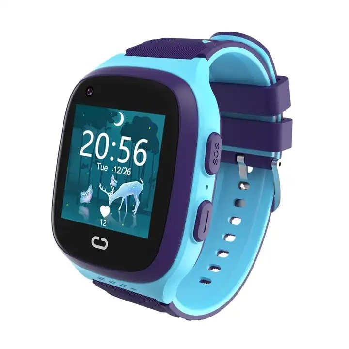 Kids Smart Watch 4G Camera Smartwatch SIM Card Video Call Waterproof SOS Phone LBS Wifi GPS Children 4g Kid Smart Watch