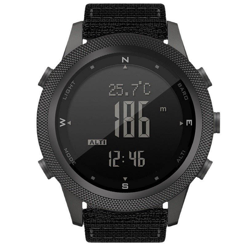 North Edge Apache46 Outdoor Smart watch 2024 50M Waterproof Smartwatch for Men and Women Sport Compass Digital Carbon Watch