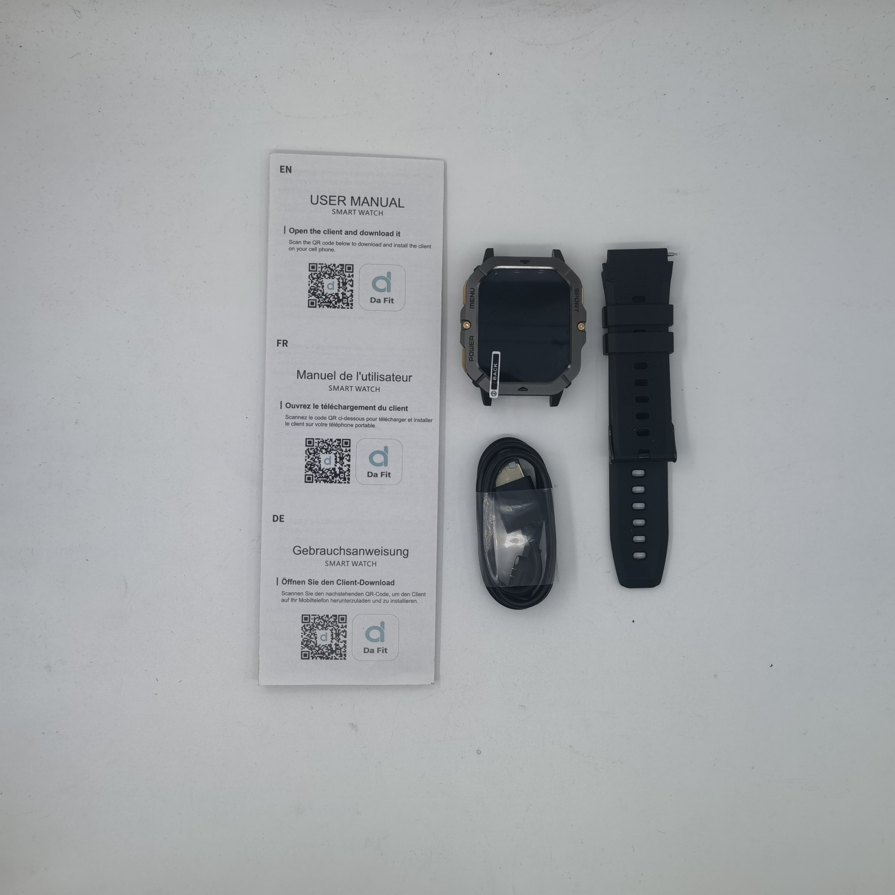 fast custom label kids waterproof c28 smart watches Silicone Gel Band TFT Dial Convenient Call Function Rugged Features watches