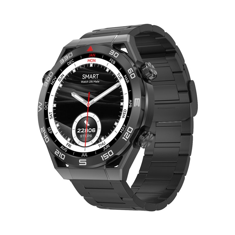 Hot Men Smart Watch DT Ultra Mate with Two Straps 1.5inch HD Display BT Calling Wireless Charge 100+ Sport Modes Business Watch