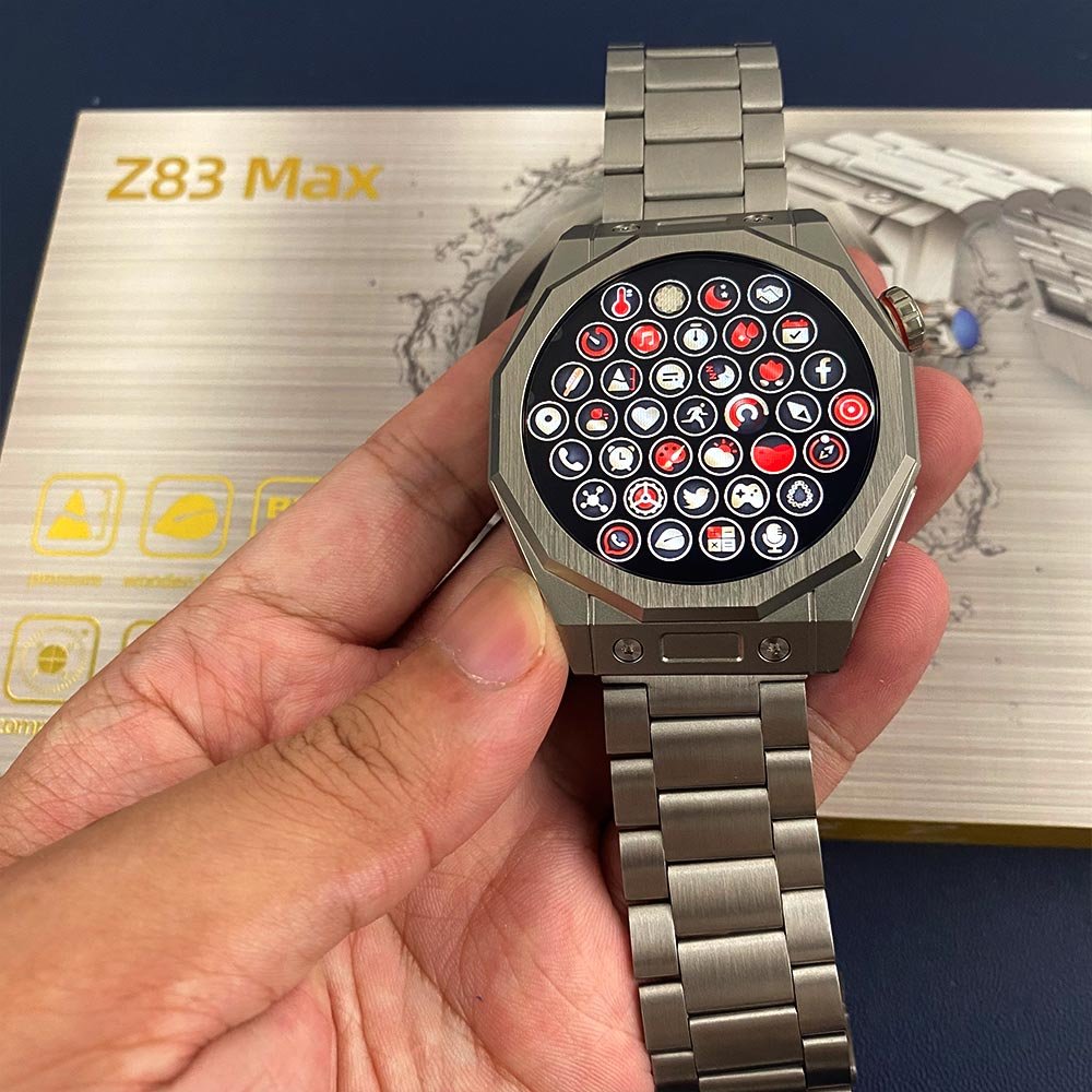 Z83 Max Smart watch 1.53inch AMOLED HD Screen Series 9 Reloj Inteligente NFC Fitness Tracker watch for women for men pk Z79 z81