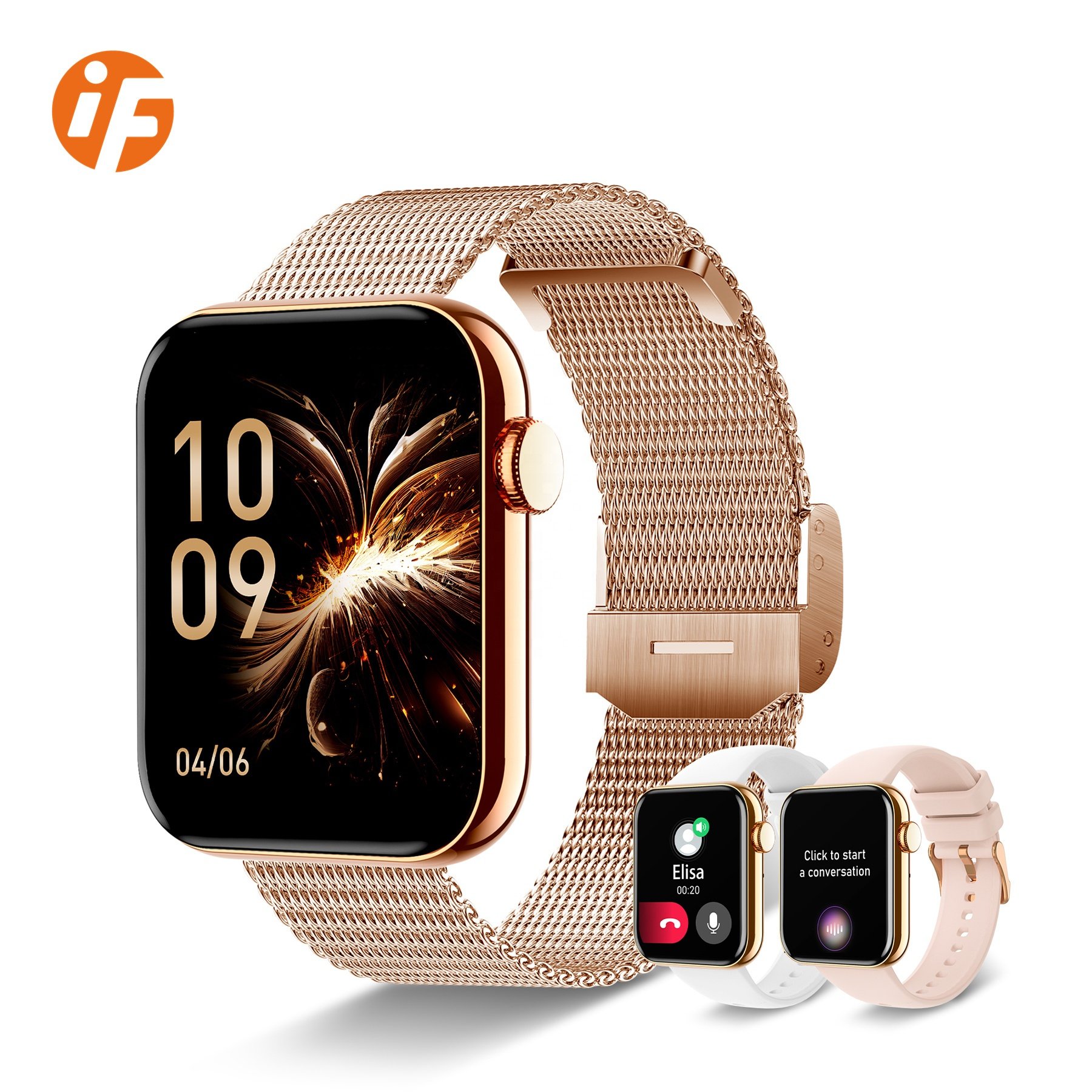 INNOFOVO Waterproof Smart Watch with Heart Rate Monitor, Sport Fitness, Blood Pressure