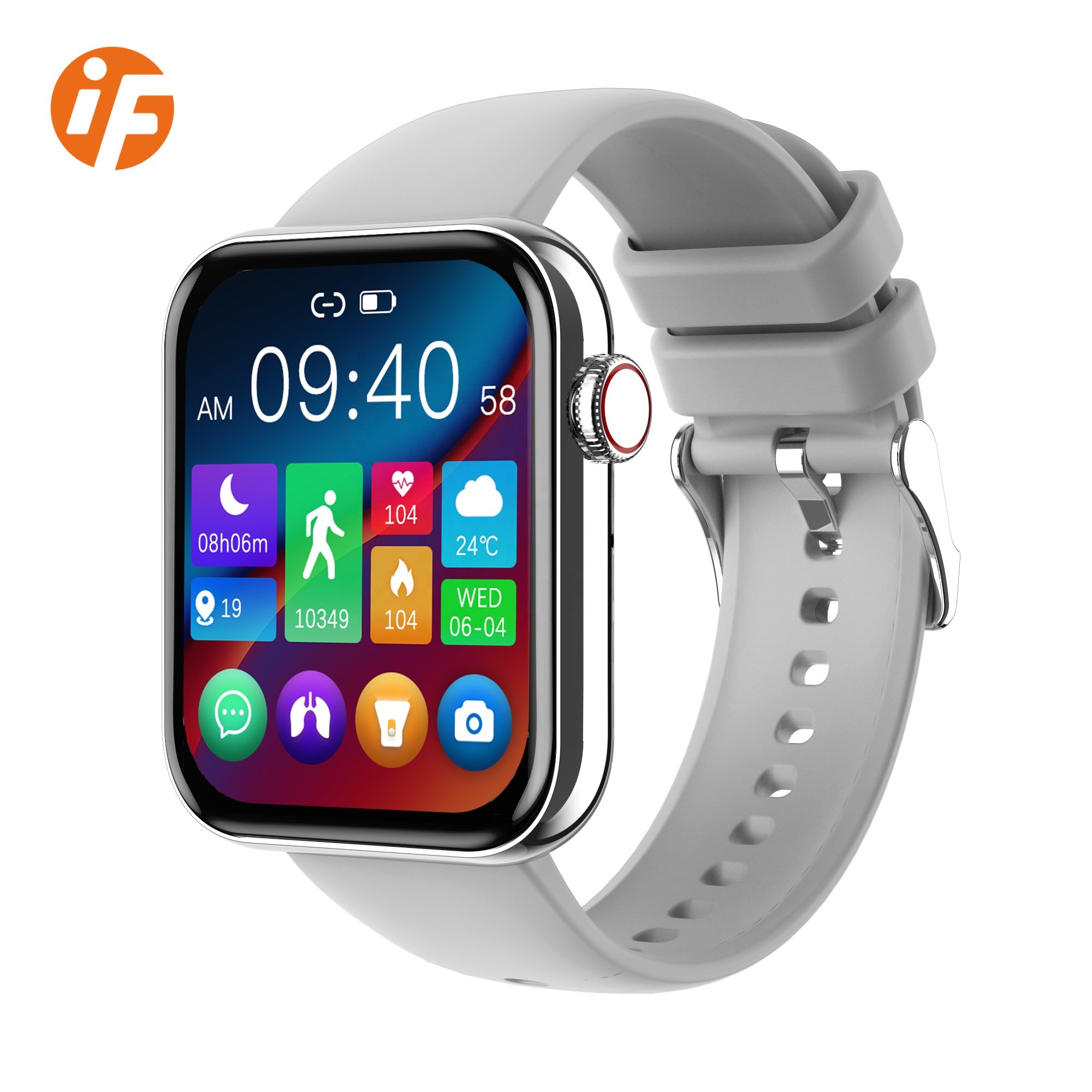 INNOFOVO Waterproof Smart Watch with Heart Rate Monitor, Sport Fitness, Blood Pressure