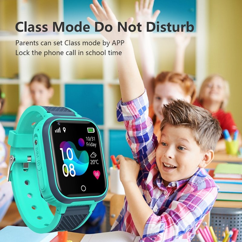 Yuniq Smart Watch For Kids Sos Video Call Gps Tracker Waterproof Wifi Location Remote Control Children Kids 4G Smartwatch Lt21
