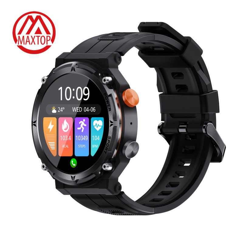 Shenzhen Manufacture Maxtop Dropshipping Android Smartwatch Smart Waterproof Sports Tracker Woman Men ECG Easy Use Smart Watch