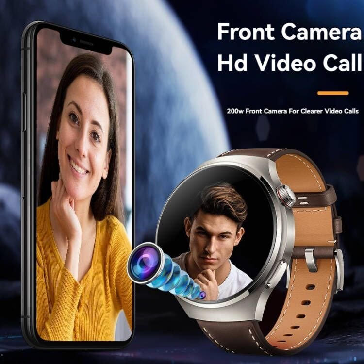2024 new arrival 5G 4G smart watch N61 4+64GB AMOLED screen NFC GPS WiFi IP67 waterproof Android smart watch with SIM card