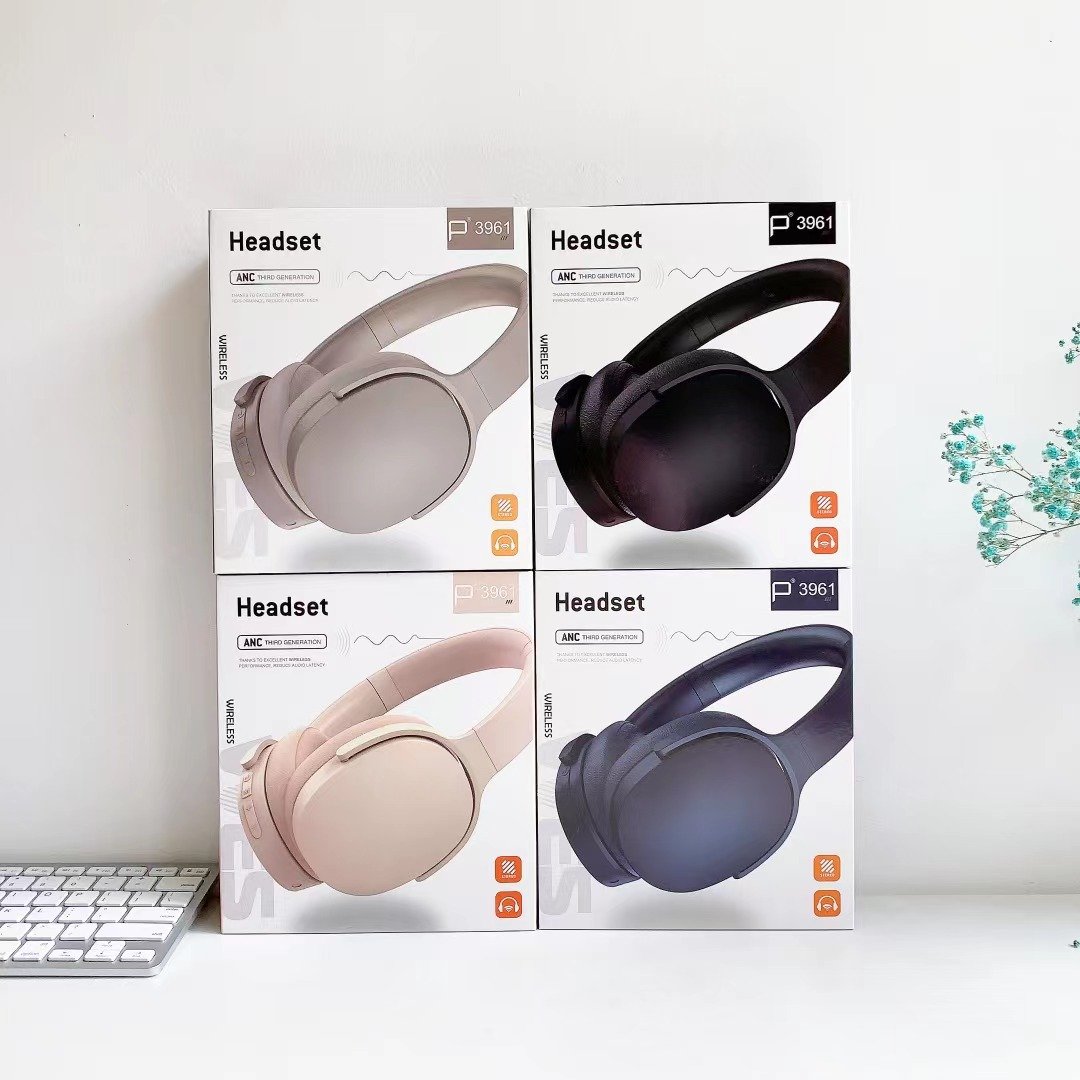 Shuoyin P3961 hot selling ANC noise cancelling wireless bt music stereo sound casque auricular headphone headset anc P9 with mic