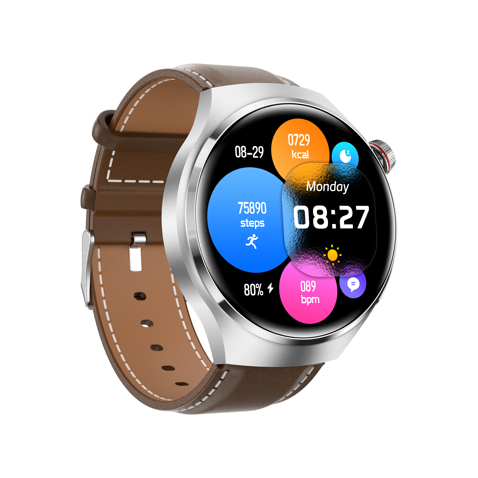 Fashion smart watch smartwatches 2024 high quality per uomo dial and answer call raise hand to wake 360*360 IPS