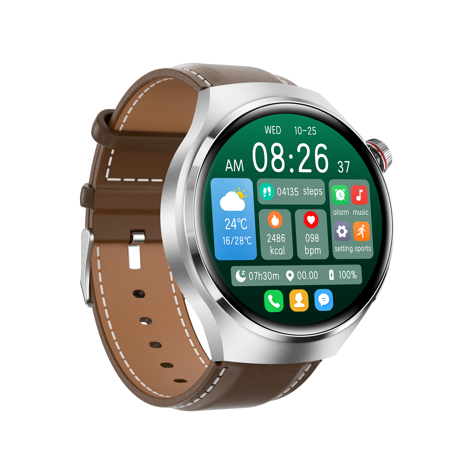 Fashion smart watch smartwatches 2024 high quality per uomo dial and answer call raise hand to wake 360*360 IPS