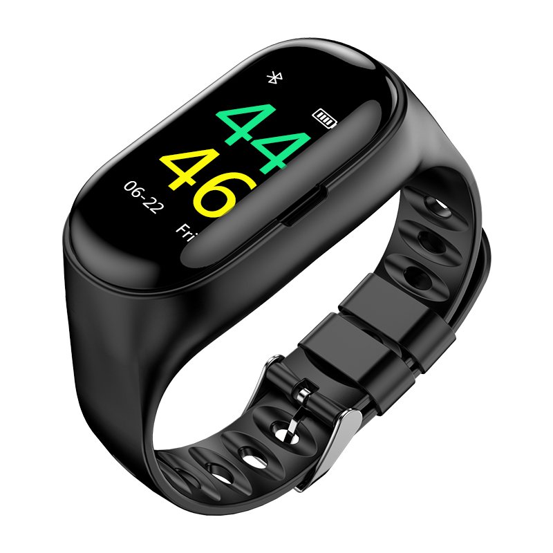 LEMFO M1 AI Smart Watch For Women Men With Wireless Headphone Hate Rate Blood Pressure Monitor Sport SmartWatch Android IOS