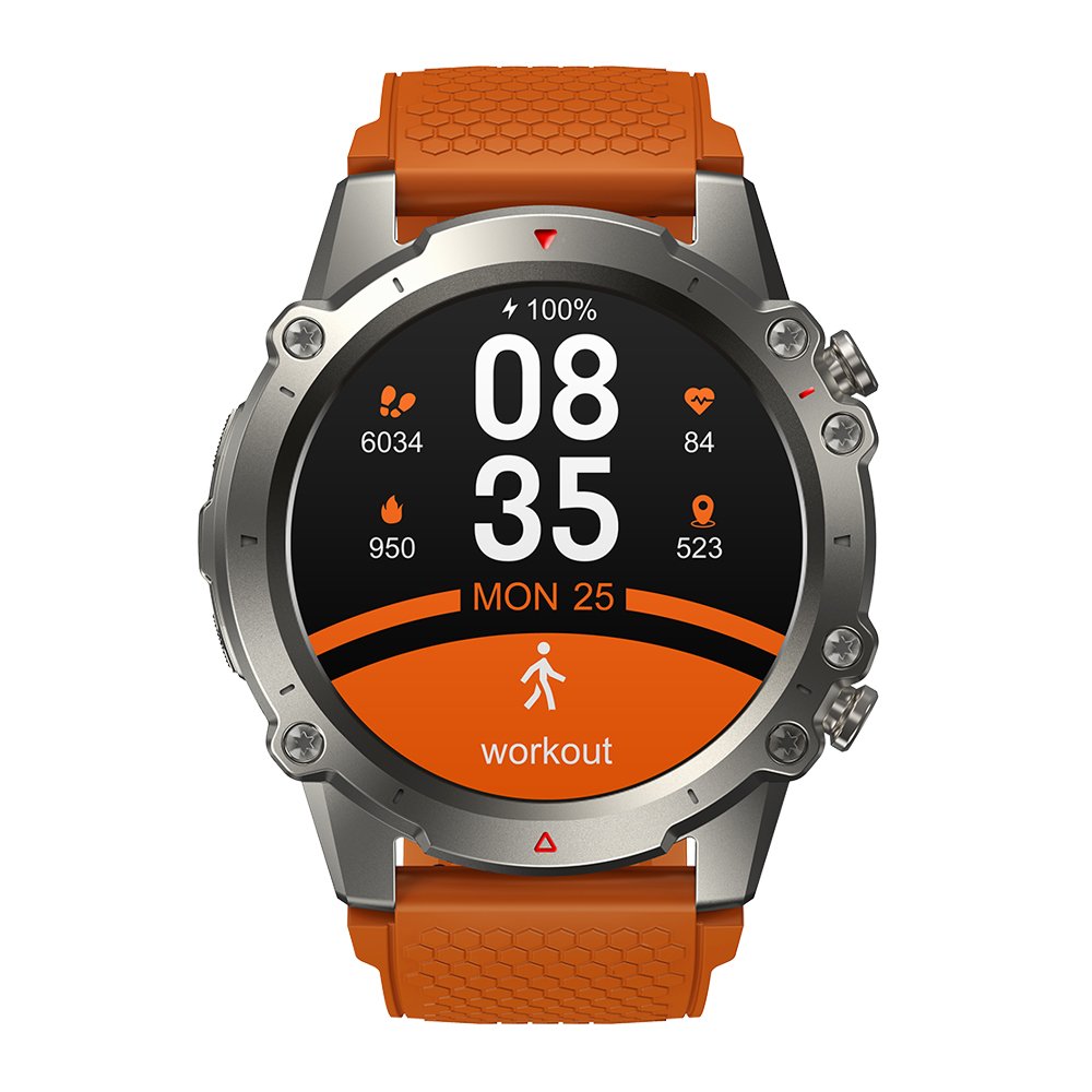 Zeblaze Smart Watch Large 1.47'' IPS Display Voice Calling 100+ Sport Modes 24H Health Monitor Smartwatch Zeblaze Vibe 7 Lite