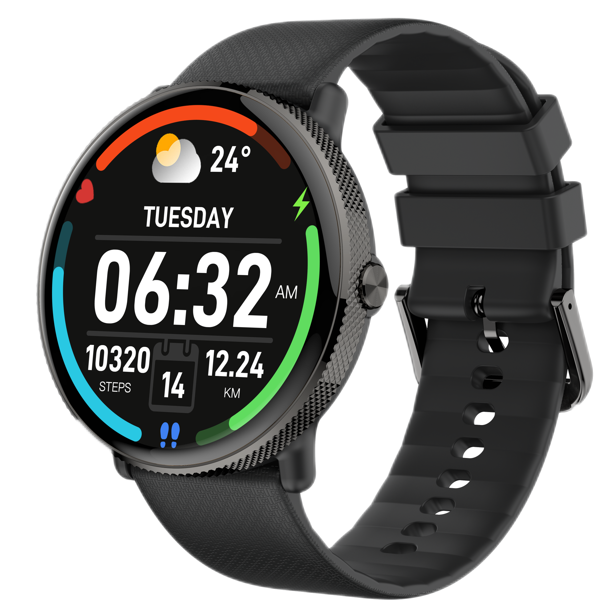 New AMOLED round screen Reloj inteligente Men Women ip68 Smartwatch for Android IOS Heart rate sleep monitoring S61 smart watch