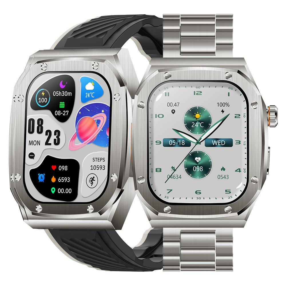 Latest Watch9 Series9 Smartwatch Z79 MAX IP68 Waterproof Sport Smartwatch Voice Assistant Stainless Steel Strap BT Smart Watch