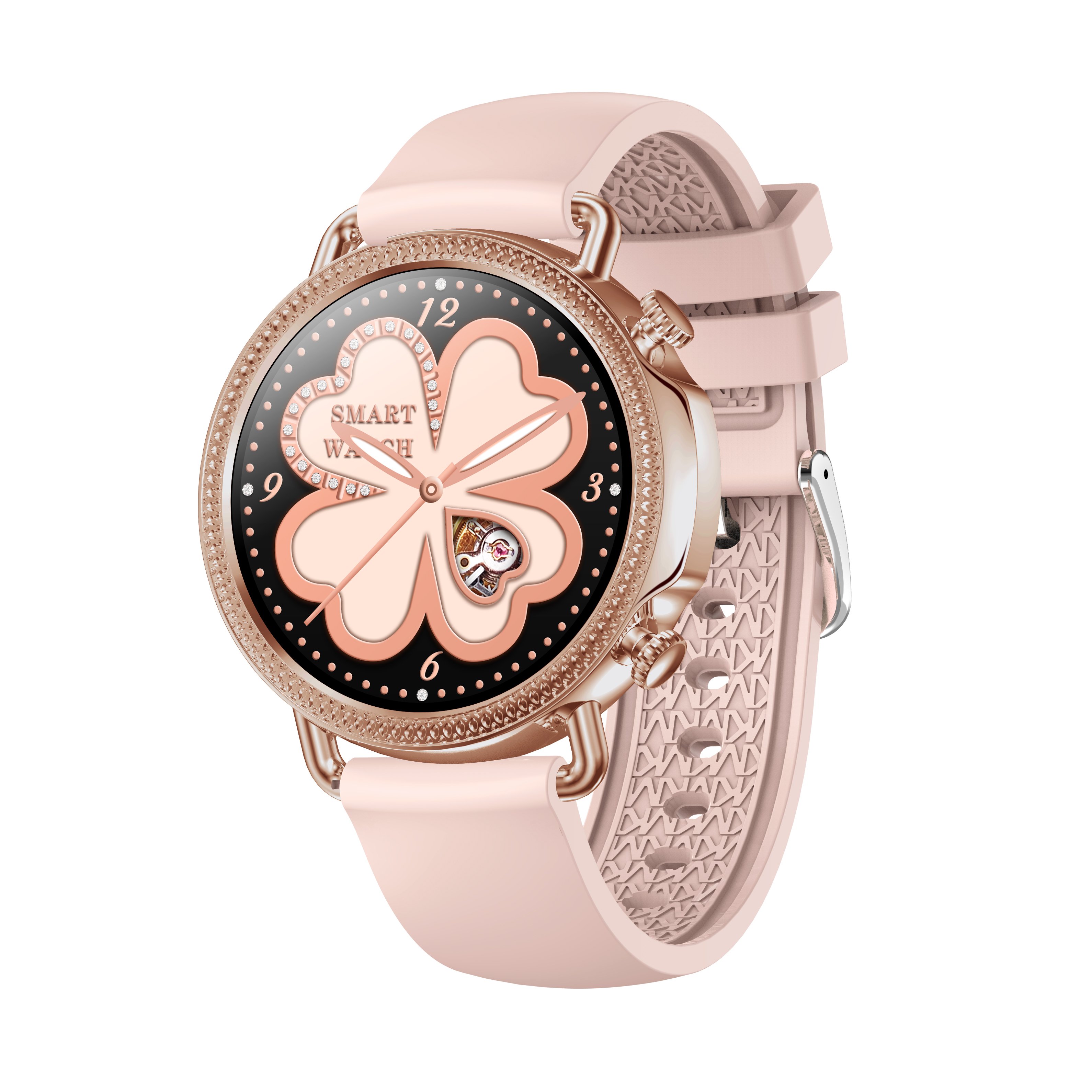 V25 Fashion Women Smart Watch 2021 Body Temperature Relojes Inteligente Dial Call Reminder Sport Bracelet Android IOS Smartwatch