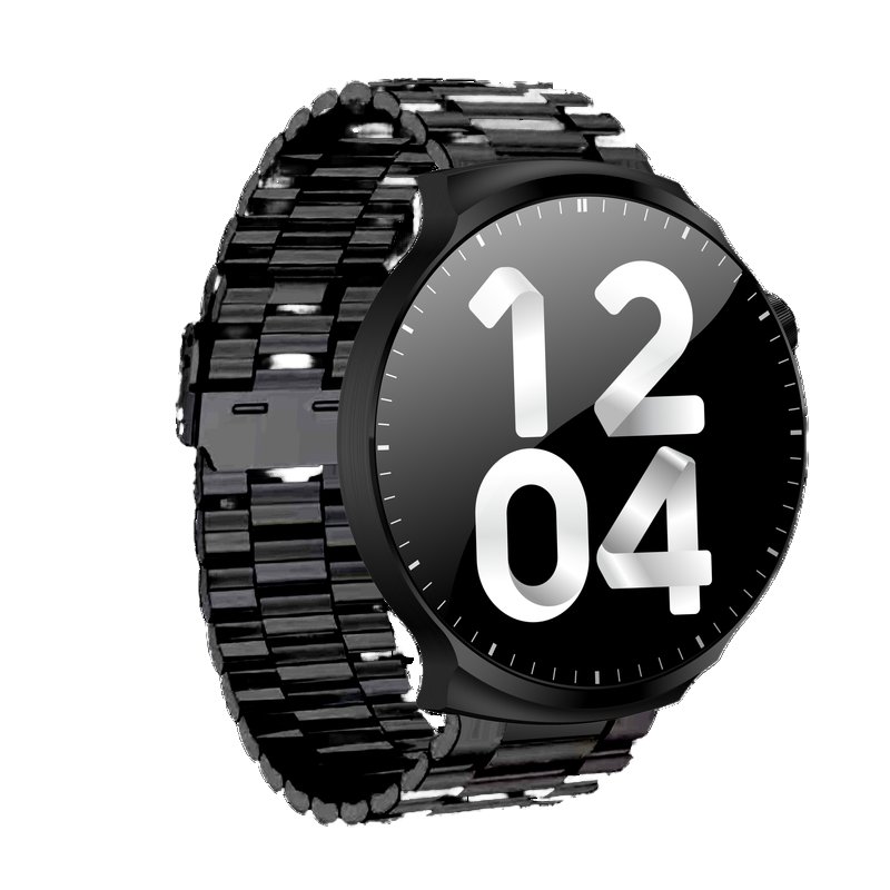 S80 MAX Men's Smart Watch BT Call Wireless Charging Compass Map Navigation Waterproof 1.9inch Screen Sports Modes NFC Smartwatch