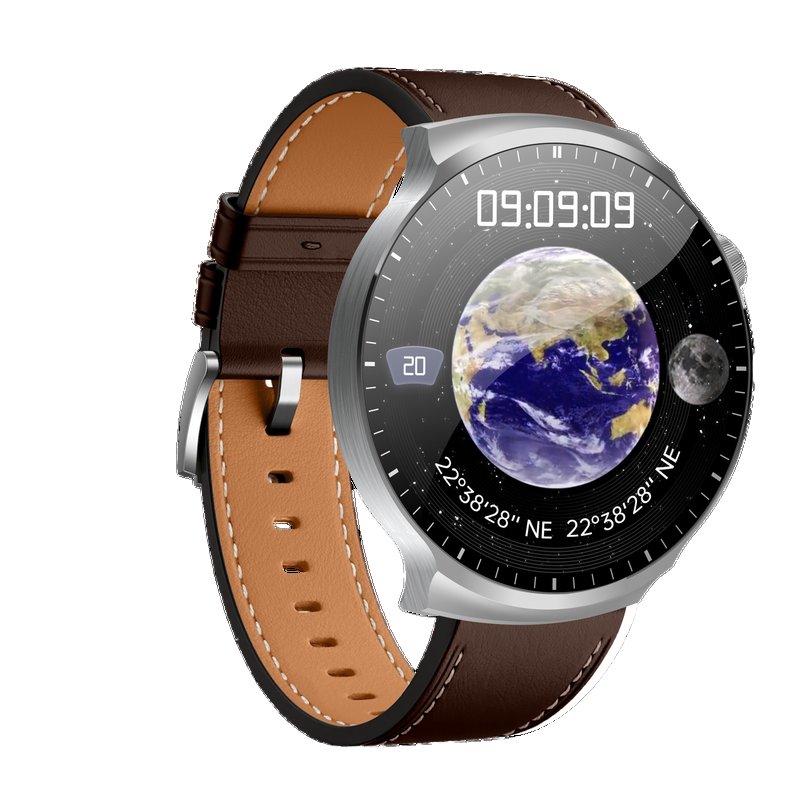 S80 MAX Men's Smart Watch BT Call Wireless Charging Compass Map Navigation Waterproof 1.9inch Screen Sports Modes NFC Smartwatch
