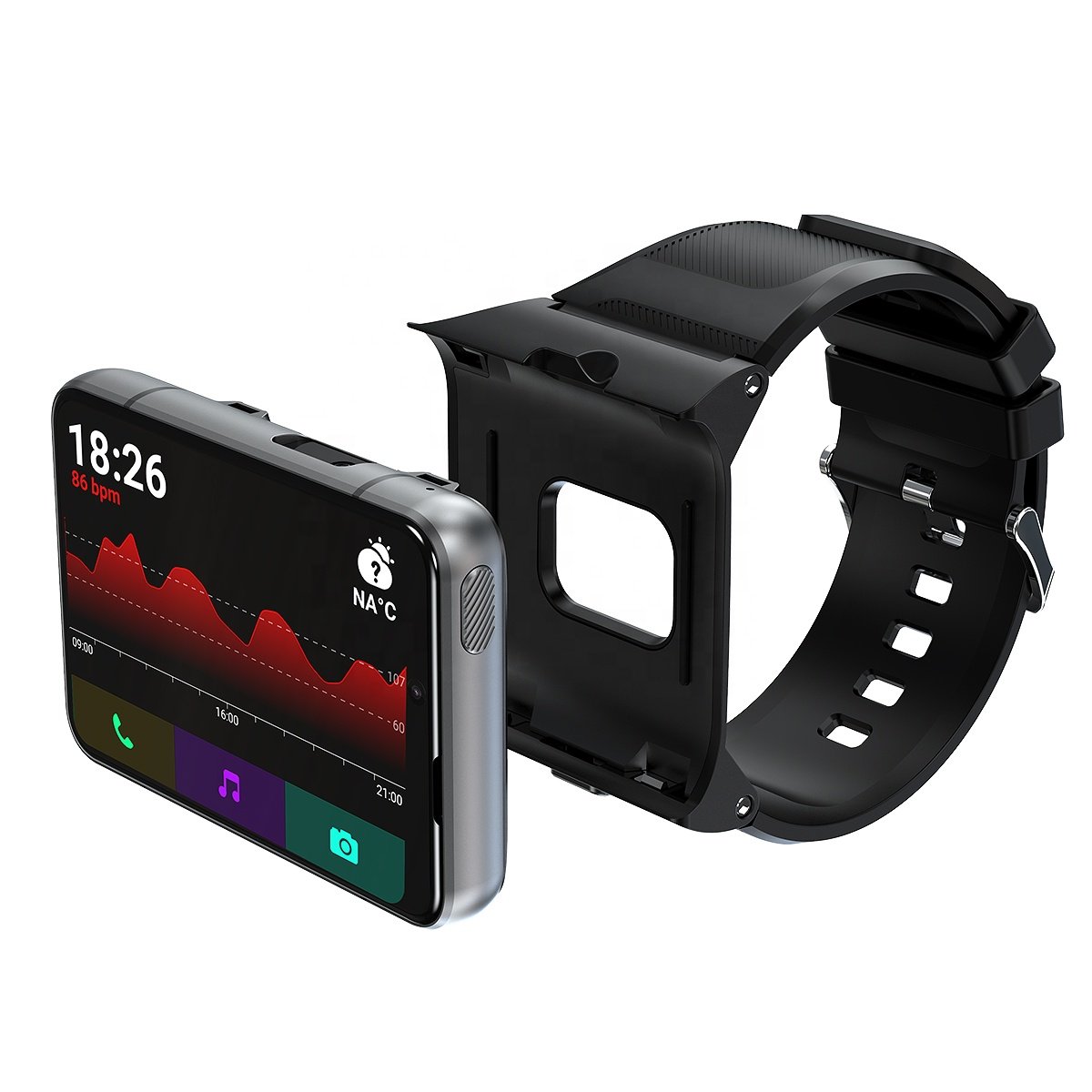 New arrivals 2.88 Inch HD Large screen Android 9.0 OS 4G RAM 64G ROM 4G SIM Card WIFI GPS 5MP+13MP Camera Smart Watch S999