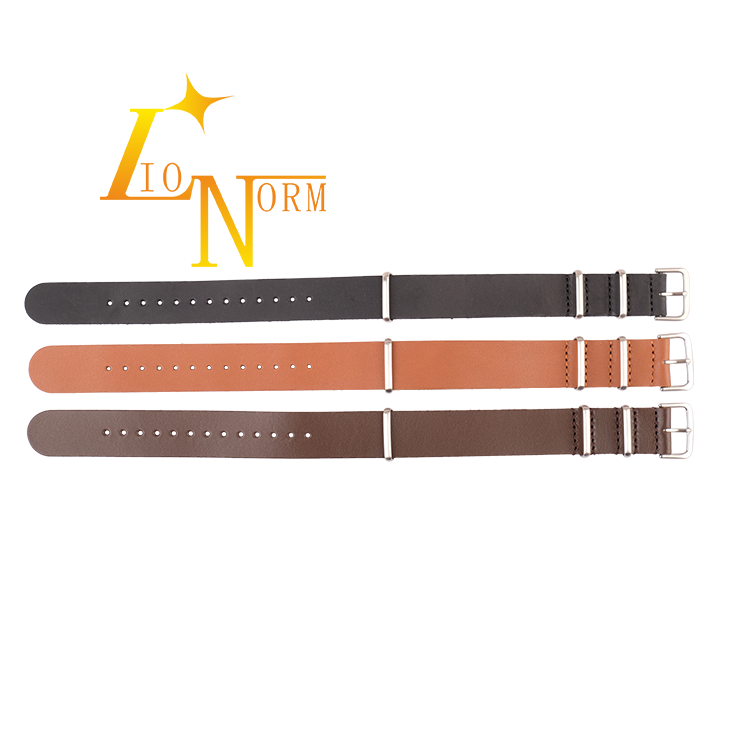 Suitable for smart watch leather strap 18 20 22 24mm leather Watch Straps watch Accessories