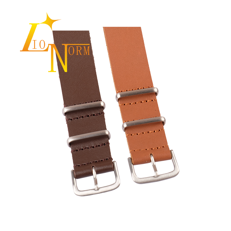 Suitable for smart watch leather strap 18 20 22 24mm leather Watch Straps watch Accessories