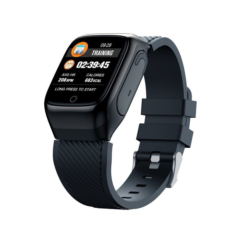 Earphone Headset S300 2 in 1 Sport Smart Bracelet With Wireless In Ear Earphone Heart Rate Blood Pressure Smart Watch