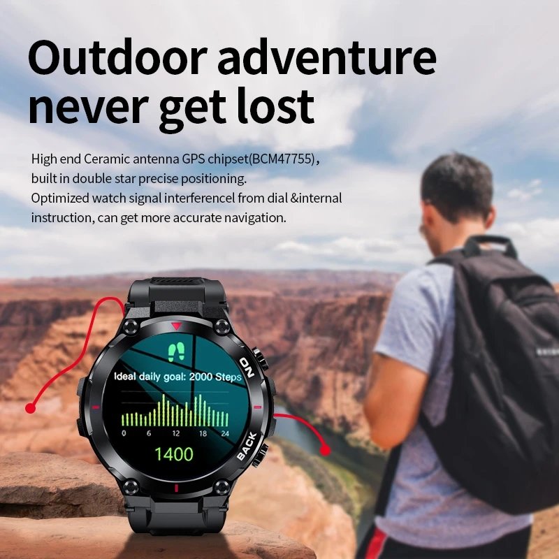 LIGE 2023 Smart Watch Sports Fitness Bracelet Call Reminder Heart Rate IP68 Waterproof Watch Smart Android IOS Smartwatch
