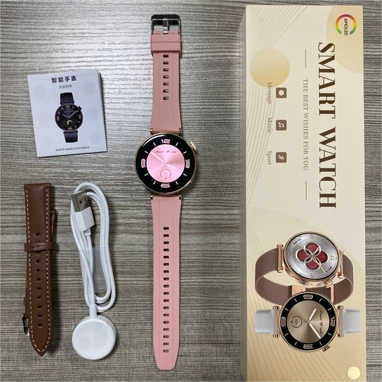 NFC Blue tooth Call 2024 HK41 Fashion Amoled Smartwatch Relojes Inteligentes Bt Call Montre Connecte Smart Watch Women 2023