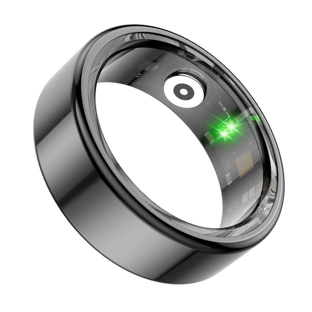 with sleep heart rate blood pressure gesture photography waterproof smart couple ring Intelligent health smart ring