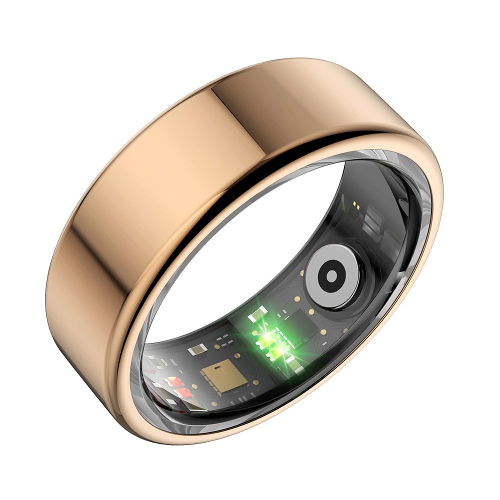 with sleep heart rate blood pressure gesture photography waterproof smart couple ring Intelligent health smart ring