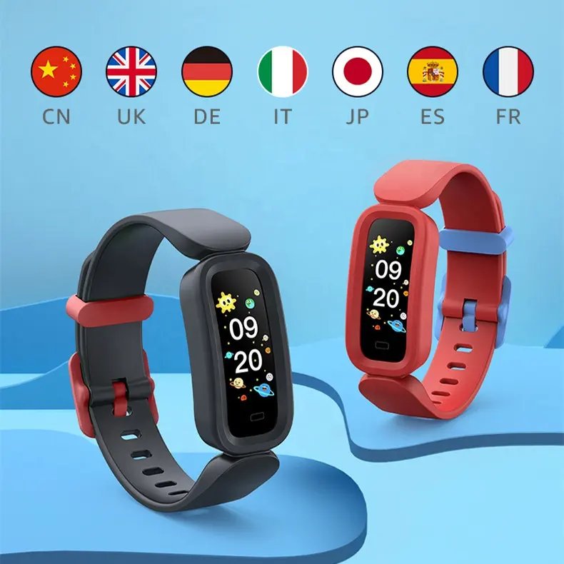 New S90 Bracelet Smart Kids Band Bracelet Wristband Rohs APP Control Waterproof IP68 Smart Bracelet Kids Smart Watch S90