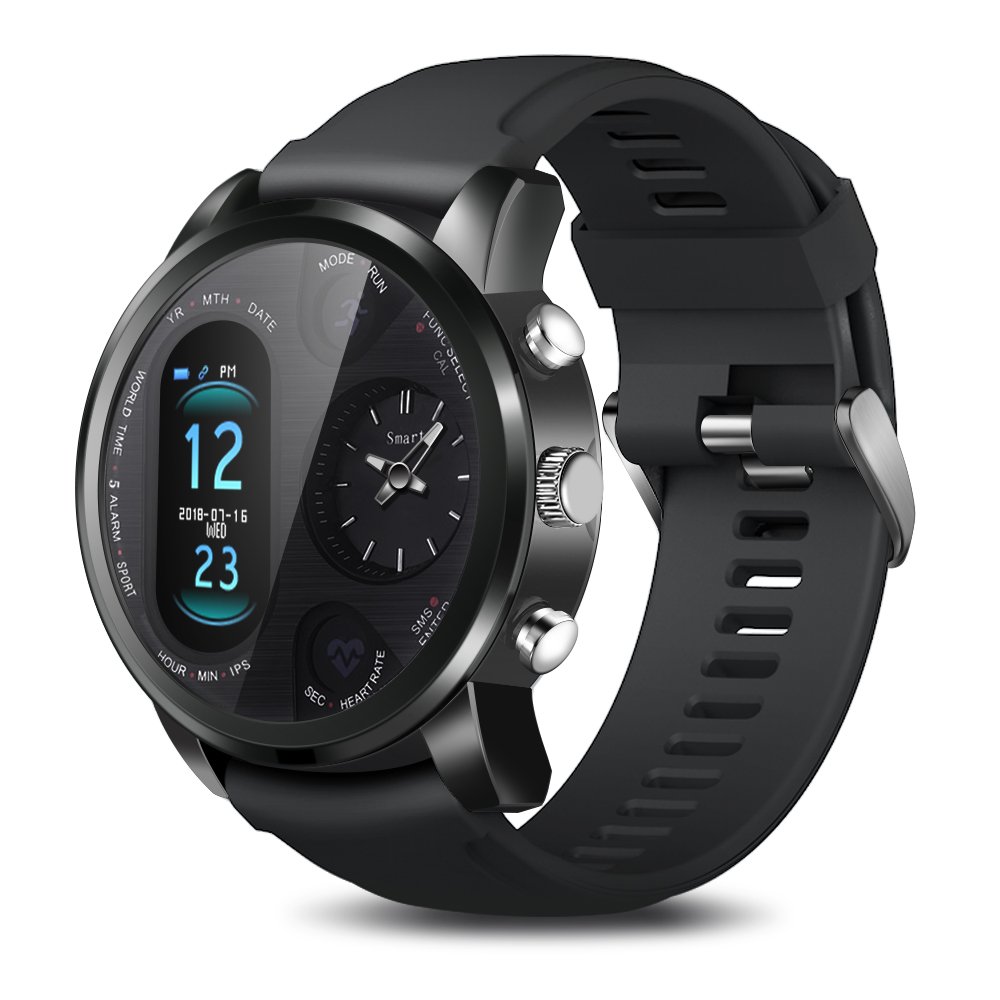 smart watch men'swatch smart ip67 smart watch round screen with heart rate monitoring