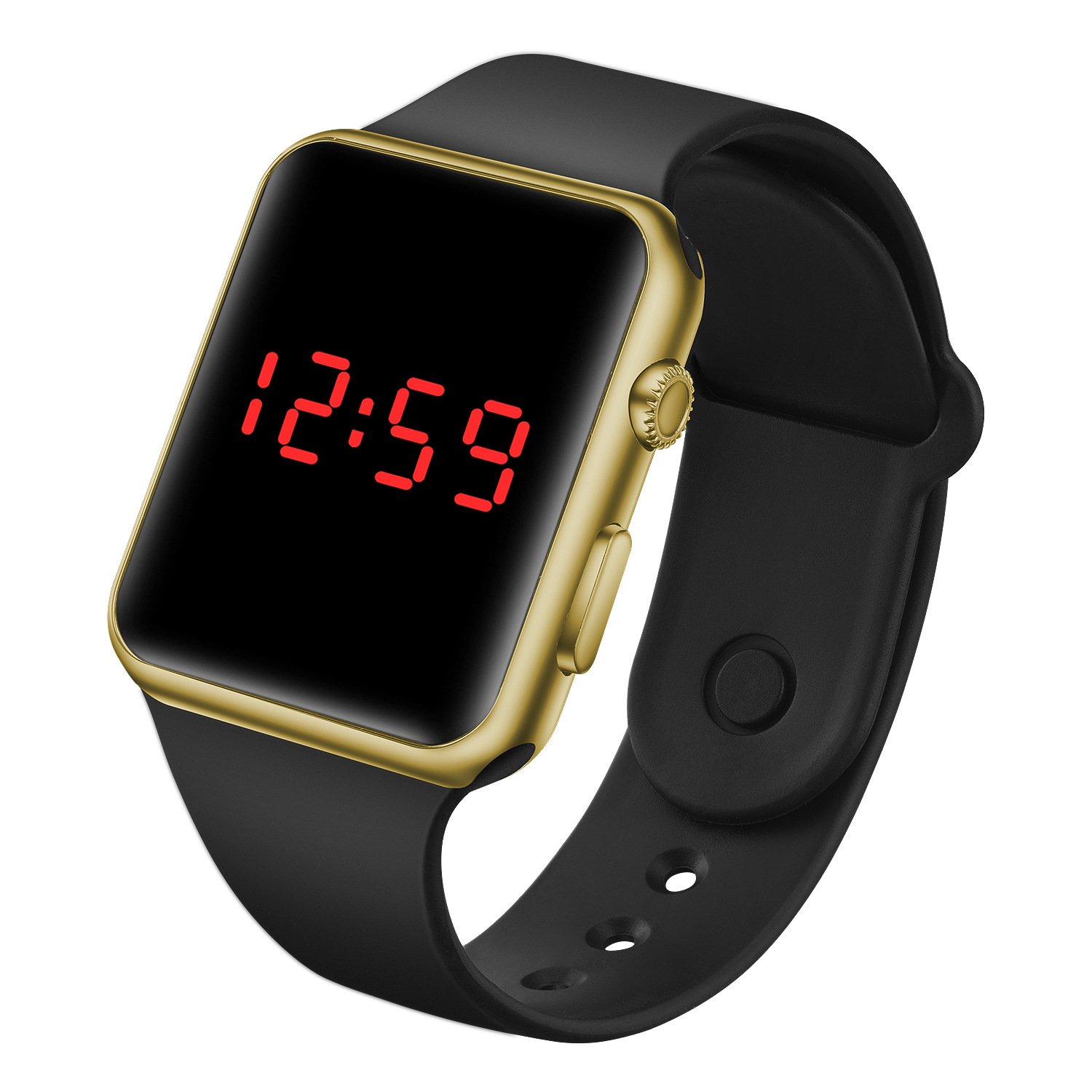 S137 Kawaii Electronic Watch Cartoon Digital Electronic Waterproof LED Bracelet Clock Children Toys Christmas Gift