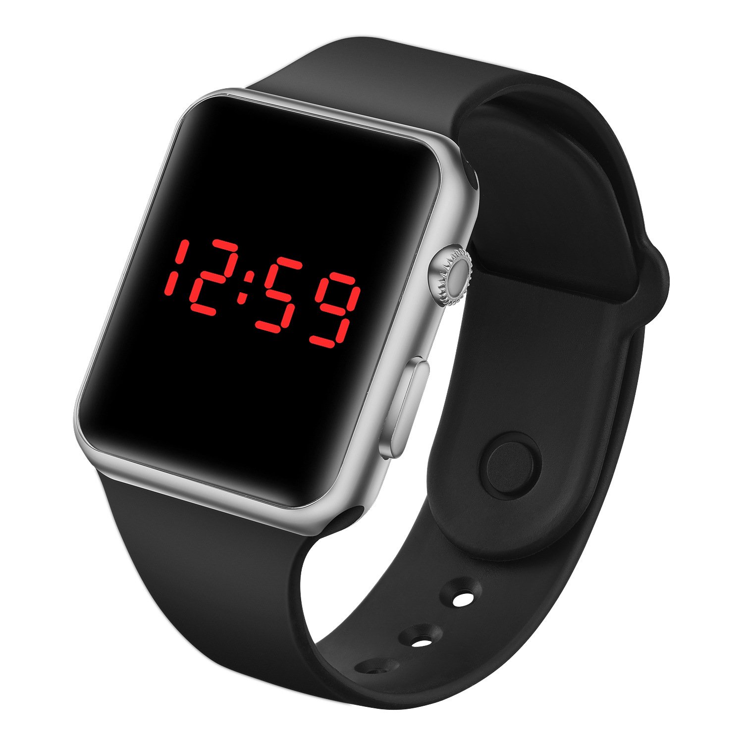 S137 Kawaii Electronic Watch Cartoon Digital Electronic Waterproof LED Bracelet Clock Children Toys Christmas Gift