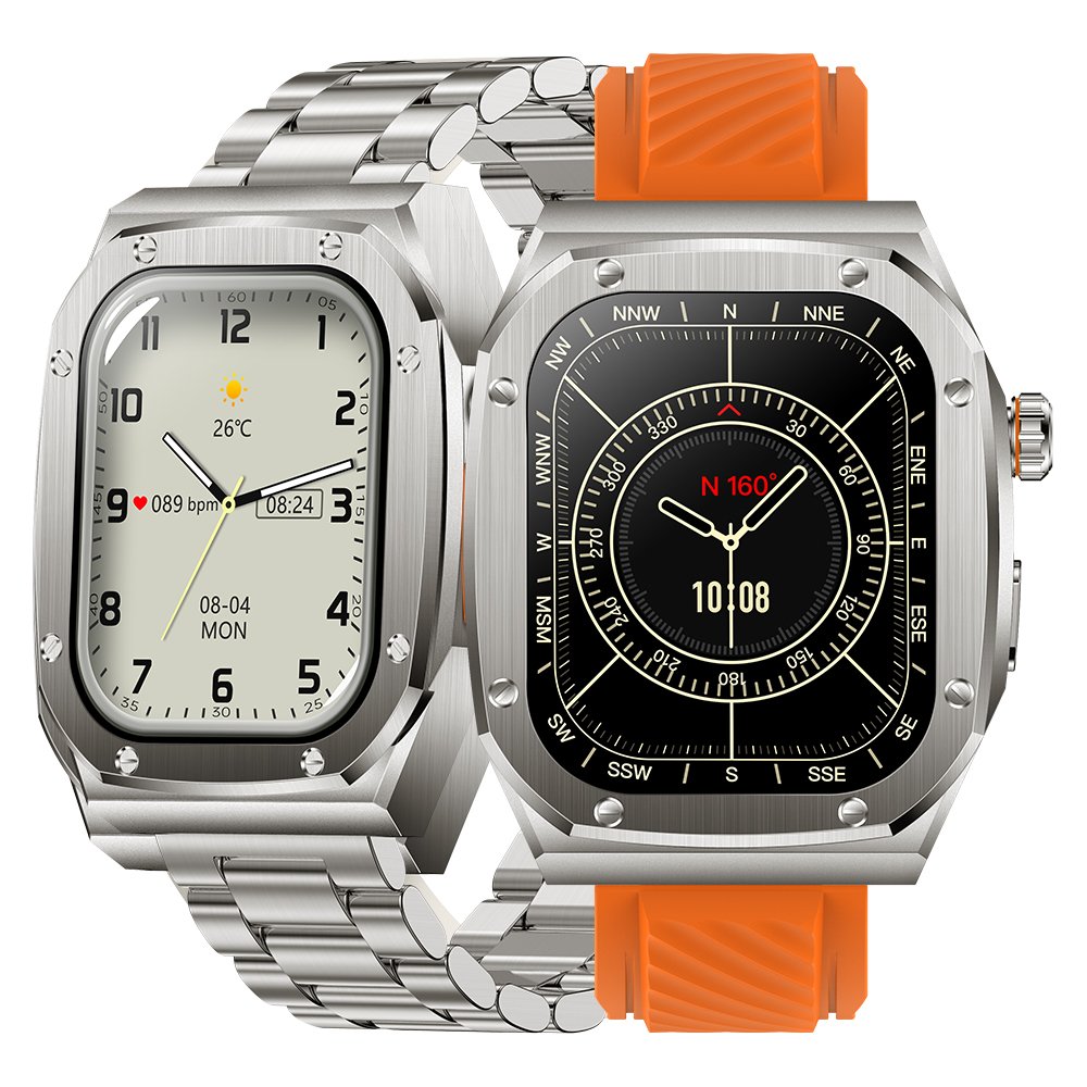 Z79 Max Reloj Inteligente With 2 Different Straps Calculator Compass Games Custom Dial Smart Watch Z79max
